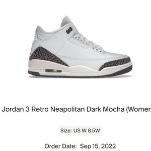 Jordan 3 Retro Neapolitan Dark Mocha